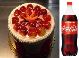 4-6 Kişilik Çilekli Yaş Pasta